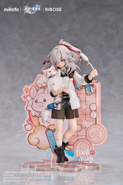 RISE UP+ Honkai: Star Rail Chibi Cat Series Jing Yuan Ver. Figure - Image 2