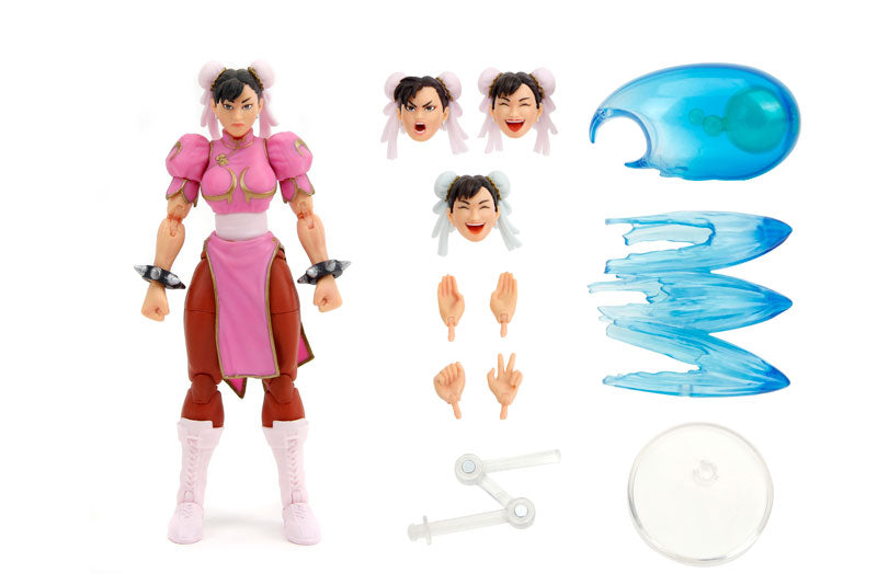 Street Fighter Chun Li Pink Deluxe Action Figure 1/12 Scale - Image 12
