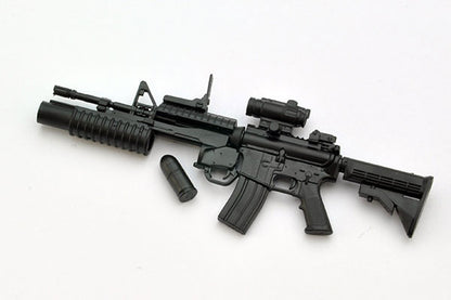 LittleArmory M4A1 & M203 Type 2.0 1/12 Plastic Model - Image 2