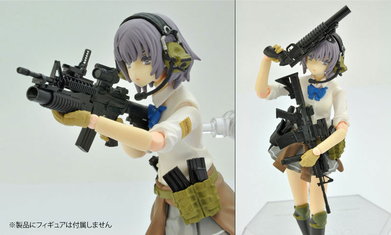 LittleArmory M4A1 & M203 Type 2.0 1/12 Plastic Model - Image 6