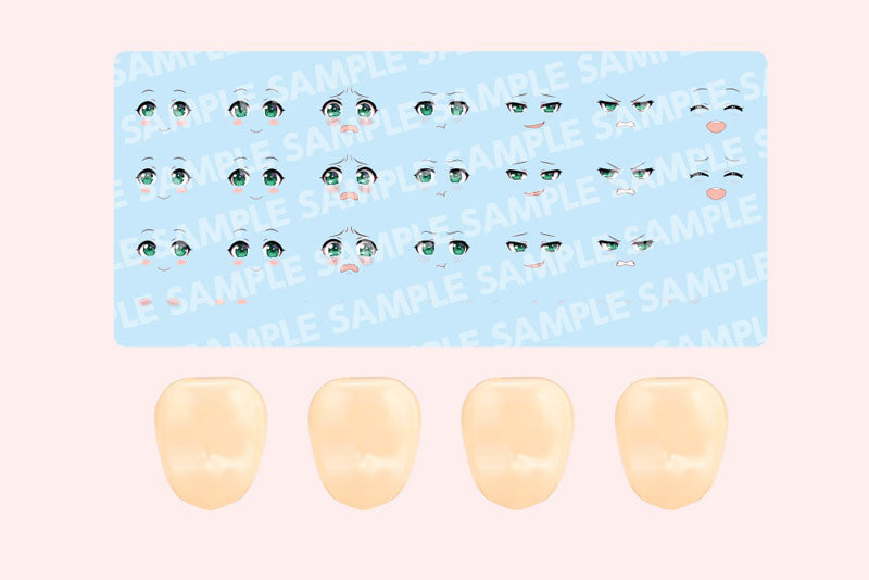 Sousai Shoujo Teien Customized Face & Decals Set Vol.4 - Image 9