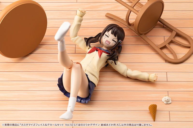 Sousai Shoujo Teien Customized Face & Decals Set Vol.5 [Ragho no Erika Design for Yuuki Madoka A] - Image 8