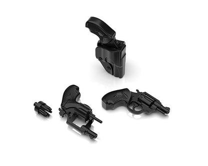 LittleArmory LA074 Revolver Set A 1/12 Plastic Model - Image 6
