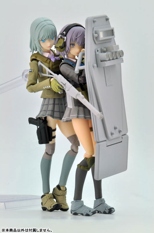 LittleArmory LD017 Heavy Shield 1/12 Plastic Model - Image 11