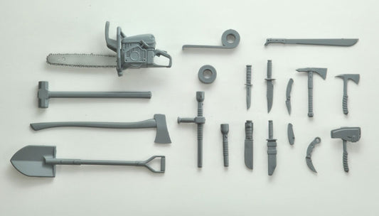 LittleArmory LD026 Melee Weapons Set A 1/12 Plastic Model - Image 2
