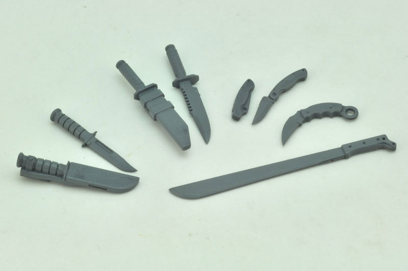 LittleArmory LD026 Melee Weapons Set A 1/12 Plastic Model - Image 3
