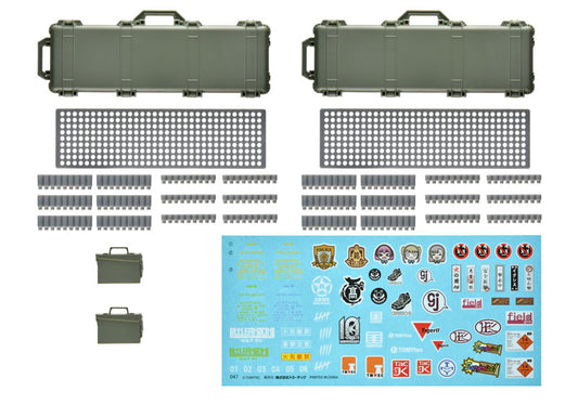 LittleArmory LD050 Military Hard Case C2 1/12 Plastic Model - Image 2