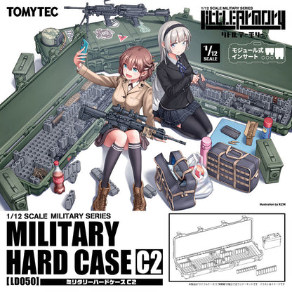 LittleArmory LD050 Military Hard Case C2 1/12 Plastic Model - Image 8