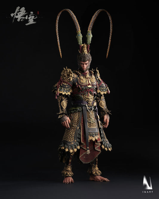 Black Myth: Wukong Destined One Qi Tian Da Sheng Golden Armor Set 1/6 Scale Posable Figure - Image 2