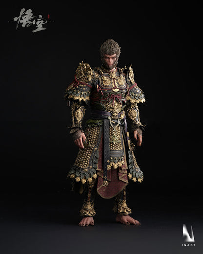 Black Myth: Wukong Destined One Qi Tian Da Sheng Golden Armor Set 1/6 Scale Posable Figure - Image 4