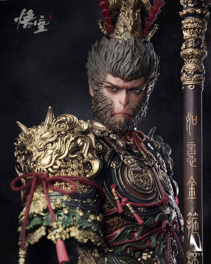 Black Myth: Wukong Destined One Qi Tian Da Sheng Golden Armor Set 1/6 Scale Posable Figure - Image 11