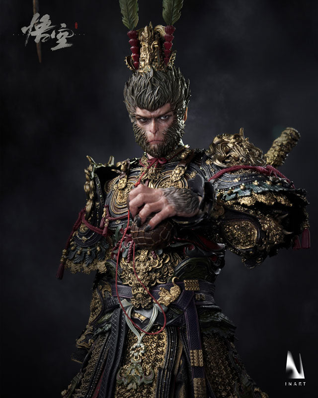 Black Myth: Wukong Destined One Qi Tian Da Sheng Golden Armor Set 1/6 Scale Posable Figure - Image 14