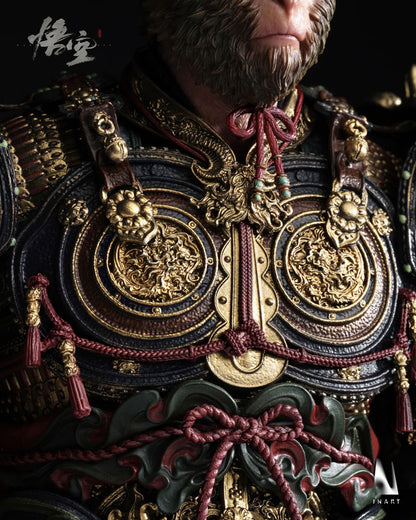 Black Myth: Wukong Destined One Qi Tian Da Sheng Golden Armor Set 1/6 Scale Posable Figure - Image 20