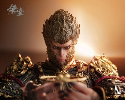 Black Myth: Wukong Destined One Qi Tian Da Sheng Golden Armor Set 1/6 Scale Posable Figure - Image 24