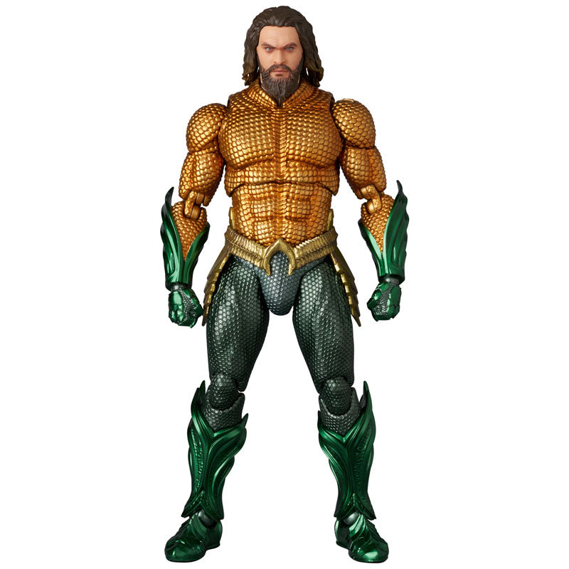 MAFEX No.267 AQUAMAN (GOLD & GREEN SUIT) "AQUAMAN AND THE LOST KINGDOM" - Image 4