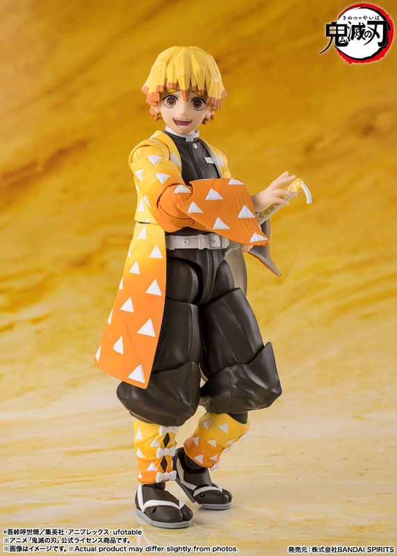 S.H.Figuarts Zenitsu Agatsuma Demon Slayer: Kimetsu no Yaiba - Image 6