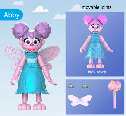 preCOOL Sesame Street Abby Cadabby Plastic Model Kit - Image 4