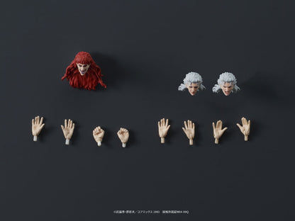 DIGACTION "Fist of the North Star" Yuda & Rei (White Hair) Set Posable Figure - Image 31
