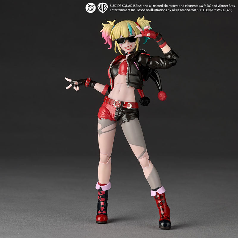Revoltech Amazing Yamaguchi Harley Quinn Suicide Squad ISEKAI Ver. - Image 4