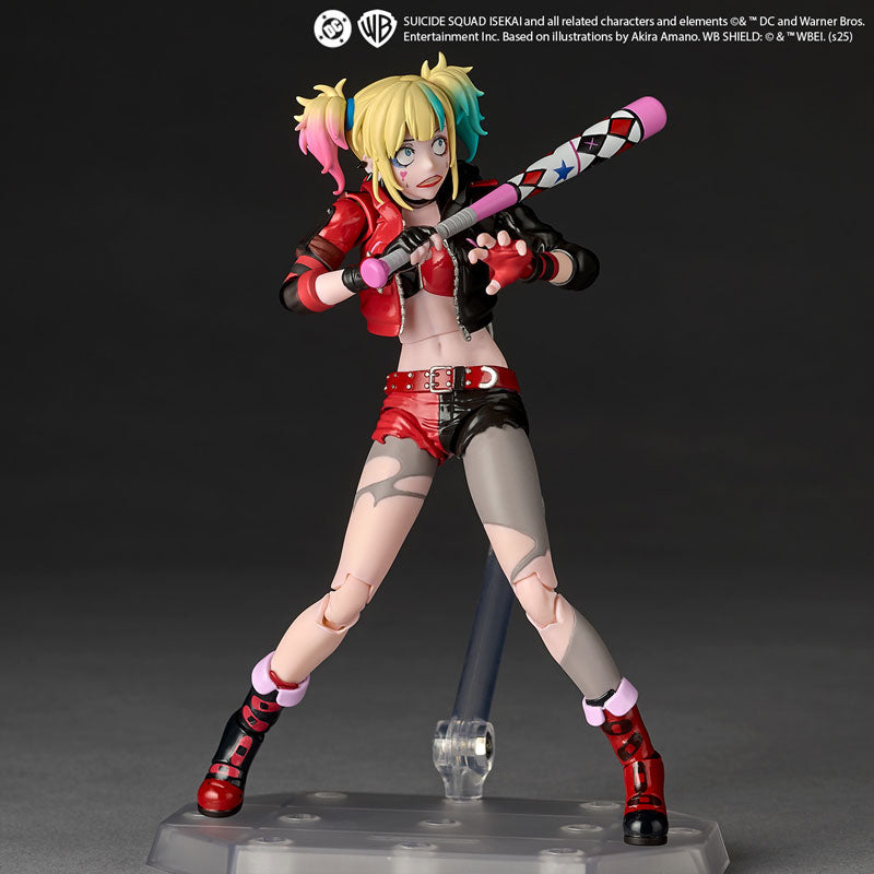 Revoltech Amazing Yamaguchi Harley Quinn Suicide Squad ISEKAI Ver. - Image 10