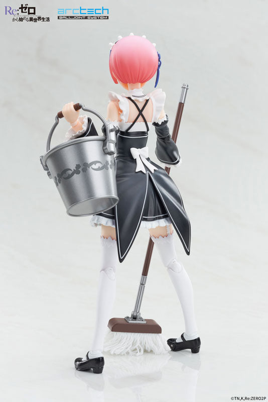 ARCTECH Posable Series Re:ZERO -Starting Life in Another World- Ram 1/8 Posable Figure - Image 7
