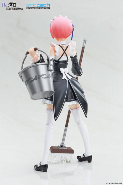 ARCTECH Posable Series Re:ZERO -Starting Life in Another World- Ram 1/8 Posable Figure - Image 7