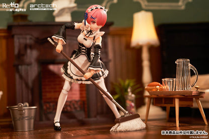 ARCTECH Posable Series Re:ZERO -Starting Life in Another World- Ram 1/8 Posable Figure - Image 12