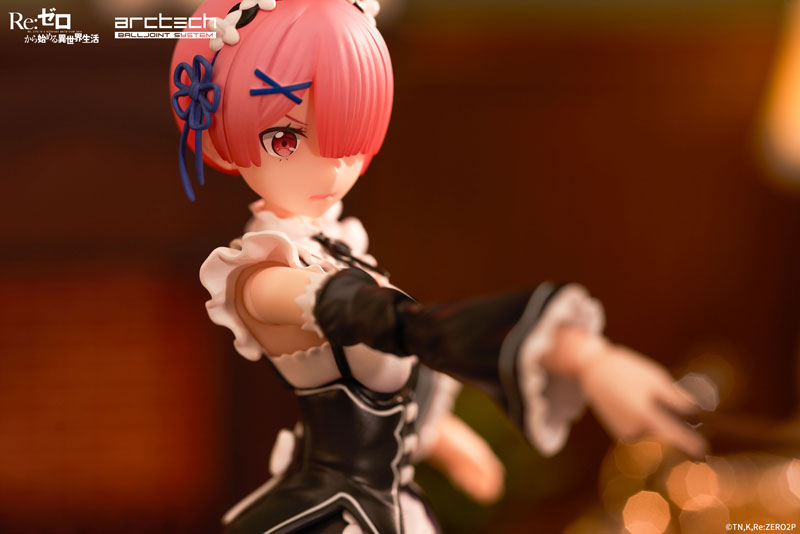 ARCTECH Posable Series Re:ZERO -Starting Life in Another World- Ram 1/8 Posable Figure - Image 14