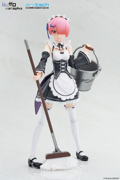 ARCTECH Posable Series Re:ZERO -Starting Life in Another World- Ram & Rem Set 1/8 Posable Figure - Image 6