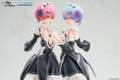 ARCTECH Posable Series Re:ZERO -Starting Life in Another World- Ram & Rem Set 1/8 Posable Figure - Image 20