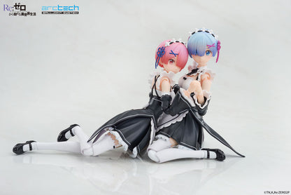 ARCTECH Posable Series Re:ZERO -Starting Life in Another World- Ram & Rem Set 1/8 Posable Figure - Image 21