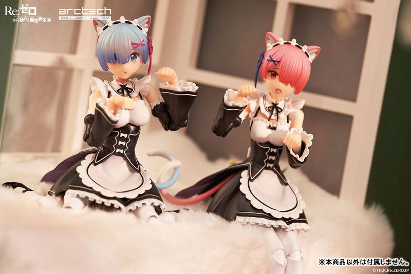 ARCTECH Posable Series Re:ZERO -Starting Life in Another World- Ram & Rem Set 1/8 Posable Figure - Image 31