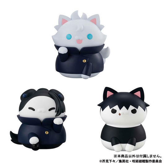 MEGA CAT PROJECT Jujutsu Kaisen Hidden Inventory/Premature Death Nyantomo Ookina Toji Fushiguro Soft Vinyl Figure - Image 2