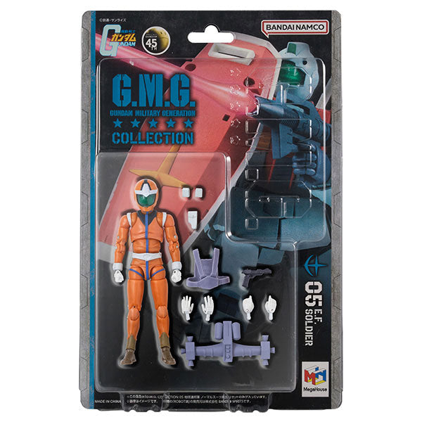 G.M.G. COLLECTION 05 Mobile Suit Gundam E.F.S.F. Normal Suit Soldier Posable Figure - Image 6