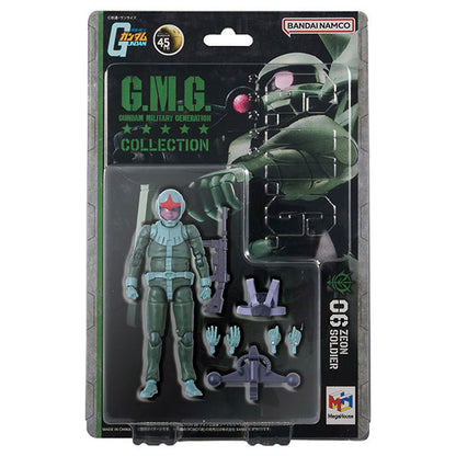 G.M.G. COLLECTION 06 Mobile Suit Gundam Zeon Army Normal Suit Soldier Posable Figure - Image 5