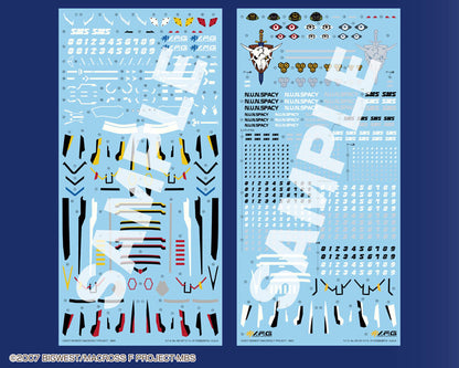 V.F.G. Macross Frontier VF-25 Regular Decals Set - Image 2