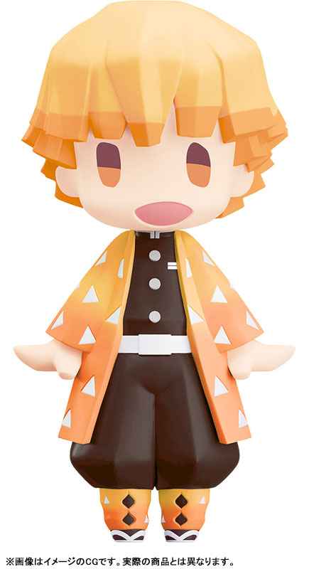 HELLO! GOODSMILE Demon Slayer: Kimetsu no Yaiba Zenitsu Agatsuma Figure - Image 2