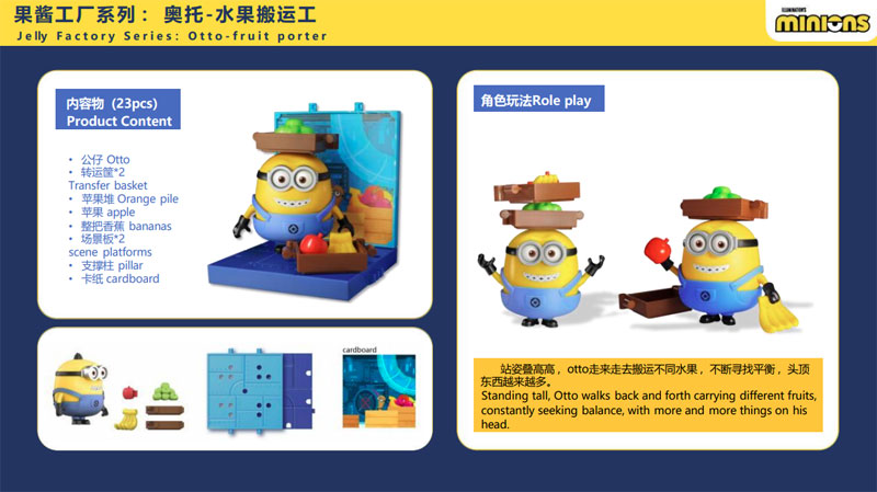 preCOOL Minions 02 Otto the Fruit Handler Plastic Kit - Image 4