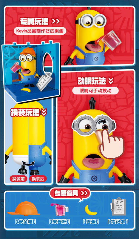 preCOOL Minions 04 Kevin the Jelly Taster Plastic Kit - Image 3