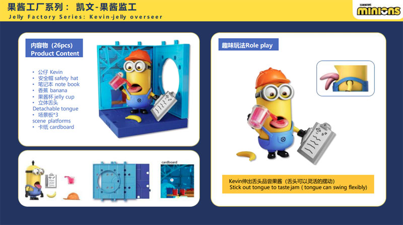 preCOOL Minions 04 Kevin the Jelly Taster Plastic Kit - Image 4