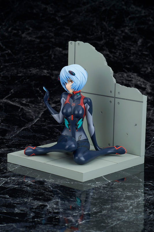 Evangelion: 3.0+1.0 Rei Ayanami [Tentative Name] Plugsuit Ver. New Movie Color 1/7 Figure - Image 4