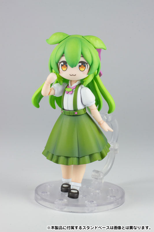 Plafia Tohoku Zunko Zundamon Project Ojosama Zundamon 1/12 Plastic Model - Image 3