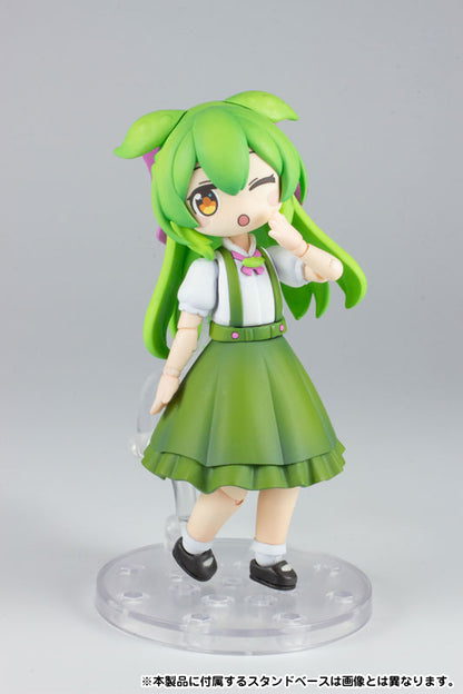 Plafia Tohoku Zunko Zundamon Project Ojosama Zundamon 1/12 Plastic Model - Image 4