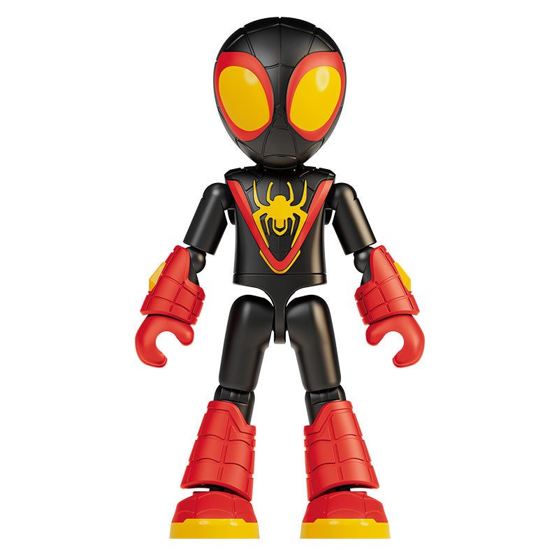 Spidey and His Amazing Friends - Spidey AL03 Miles Web-Spinners Suits Plastic Model Kit - Image 4