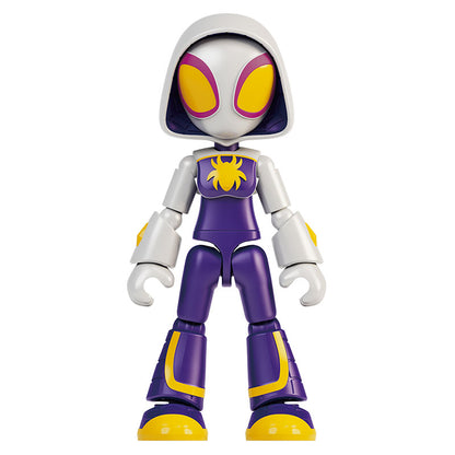 Spidey and His Amazing Friends Ghost-Spider Web-Spinners Suits Plastic Model Kit AL03 - Image 5