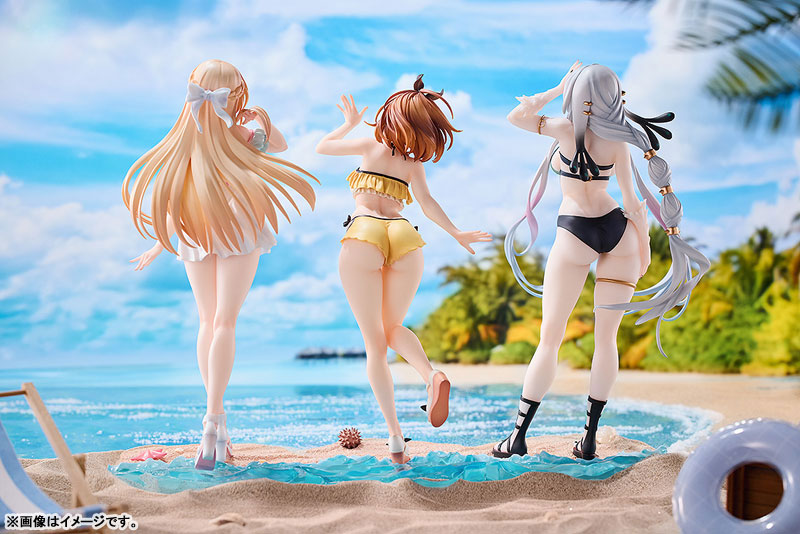 Atelier Ryza: Ever Darkness & the Secret Hideout Ryza, Klaudia & Lila Swimsuit Ver. Set 1/7 Figure - Image 4