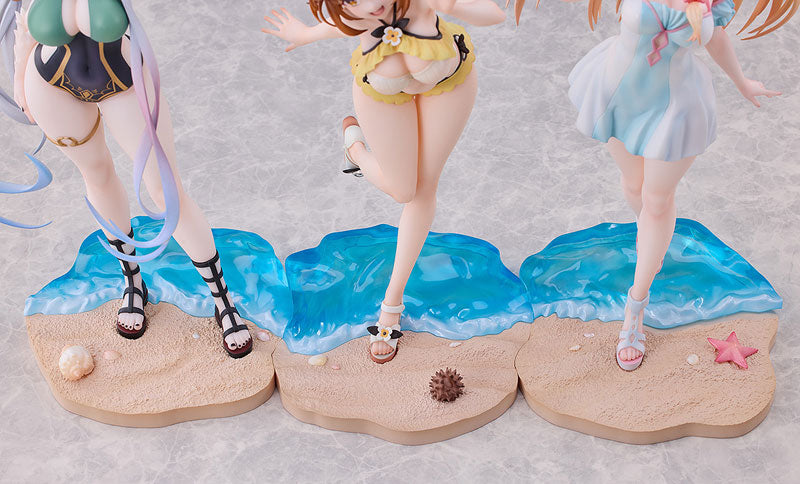 Atelier Ryza: Ever Darkness & the Secret Hideout Ryza, Klaudia & Lila Swimsuit Ver. Set 1/7 Figure - Image 13