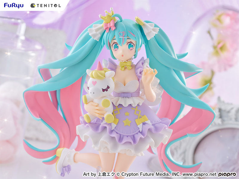 TENITOL Hatsune Miku Yumekawa Princess Lavender ver. Figure - Image 5