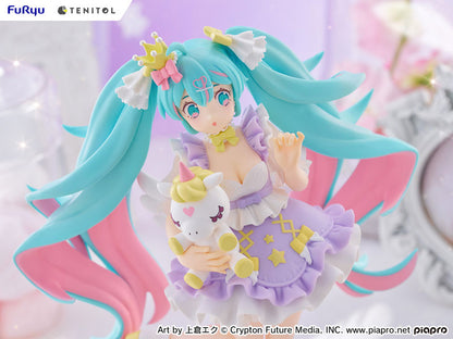 TENITOL Hatsune Miku Yumekawa Princess Lavender ver. Figure - Image 6
