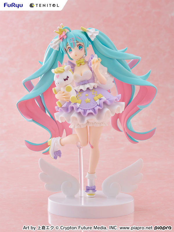 TENITOL Hatsune Miku Yumekawa Princess Lavender ver. Figure - Image 7
